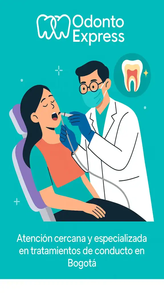 Clínica odontológica en Bogotá, especializada en tratamientos de conducto y servicios de odontología de calidad.