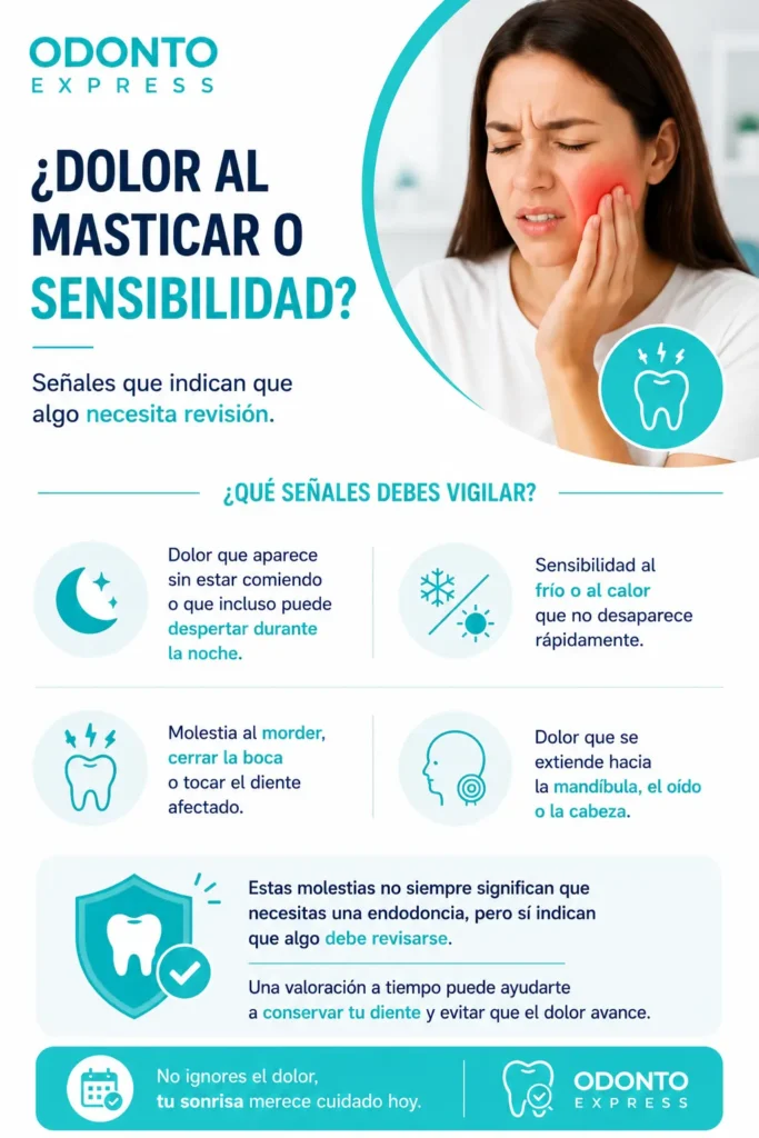 dolor la masticar - tratamiento del nervio dental