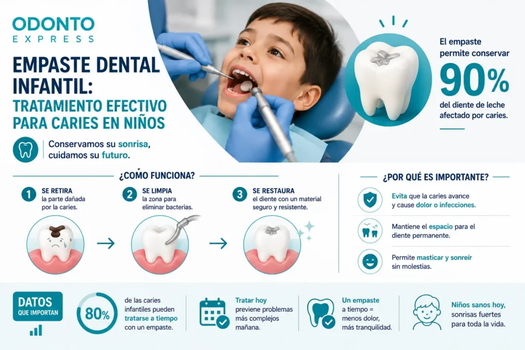 Empaste dental infantil como tratamiento para caries en niños​ - tratamiento para caries en niños