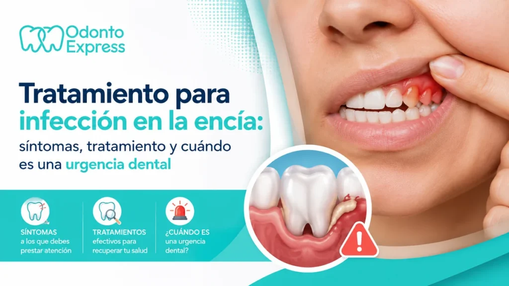 tratamiento para infección en la encía