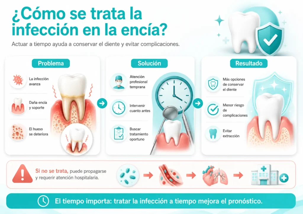 como se trata la infección
