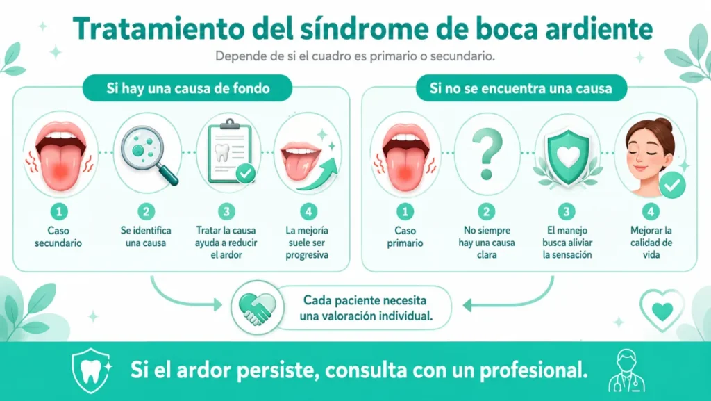 Tratamiento del sindrome de boca ardiente