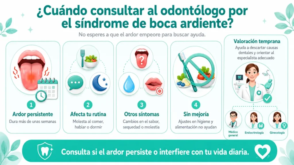 ¿Cuándo consultar al odontólogo por el síndrome de boca ardiente? - síndrome de boca ardiente