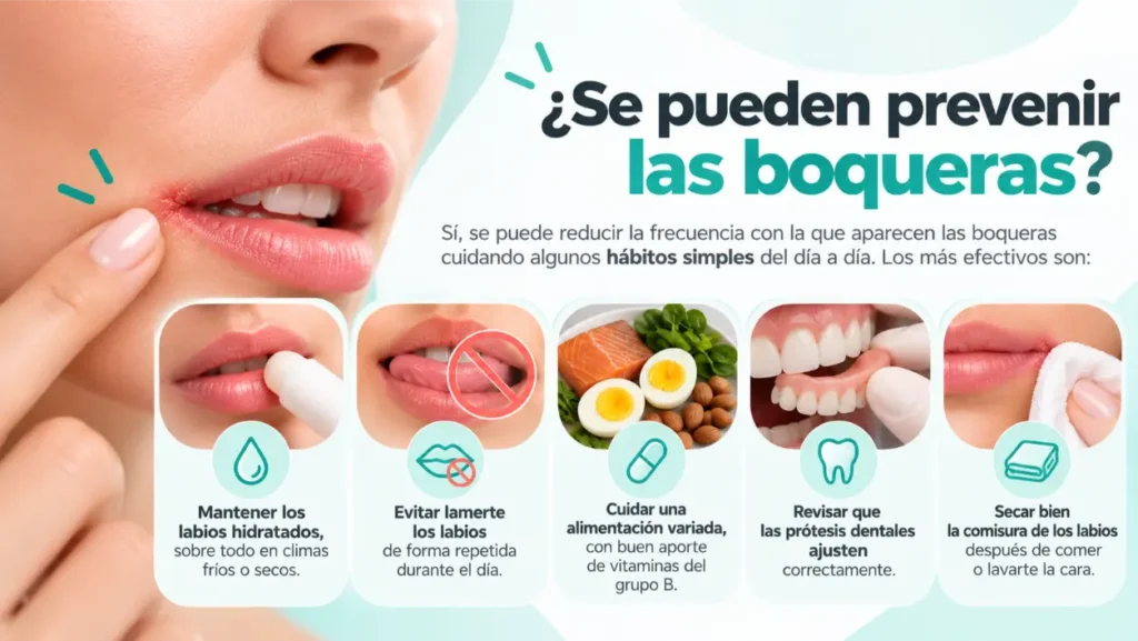 Se pueden prevenir las boqueras